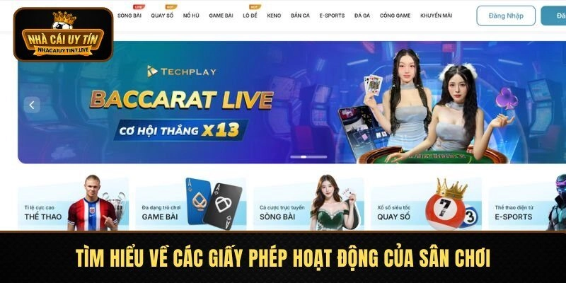 Tìm hiểu về các giấy phép hoạt động của sân chơi